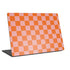 Orange Checkered Universal Laptop 16.6in (13.4 x 9.7in) Skin